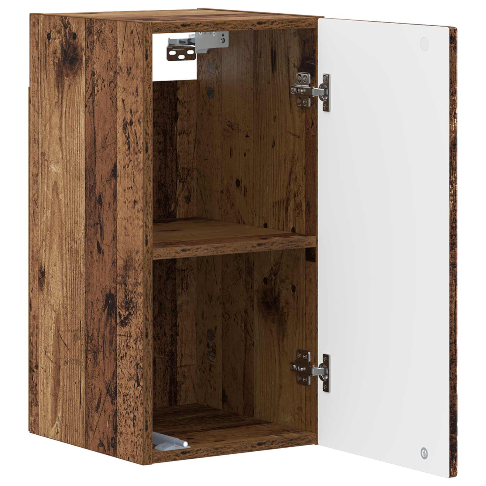 Badkamer wandkast DELFT Oud hout 30 x 31 x 59 cm Bewerkt hout