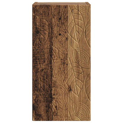 Badkamer wandkast DELFT Oud hout 30 x 31 x 59 cm Bewerkt hout