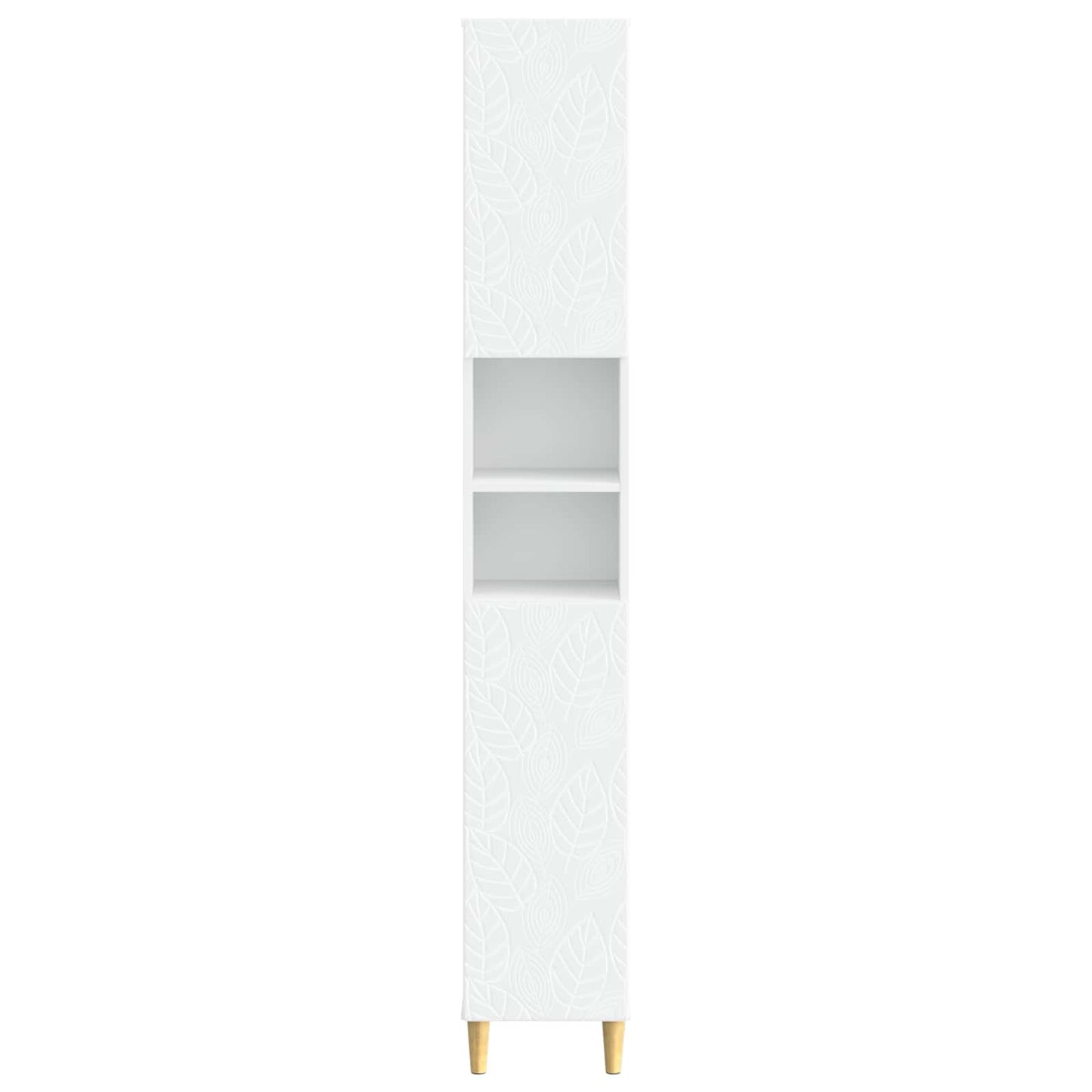 Badkamerkast met Open Plank DELFT Wit 30 x 31 x 190 cm