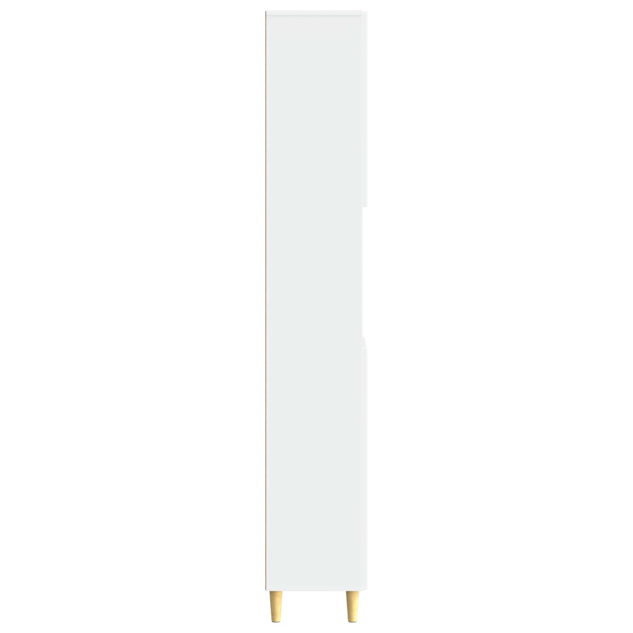 Badkamerkast met Open Plank DELFT Wit 30 x 31 x 190 cm