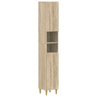 Badkamerkast 30x31x190 cm sonoma eiken