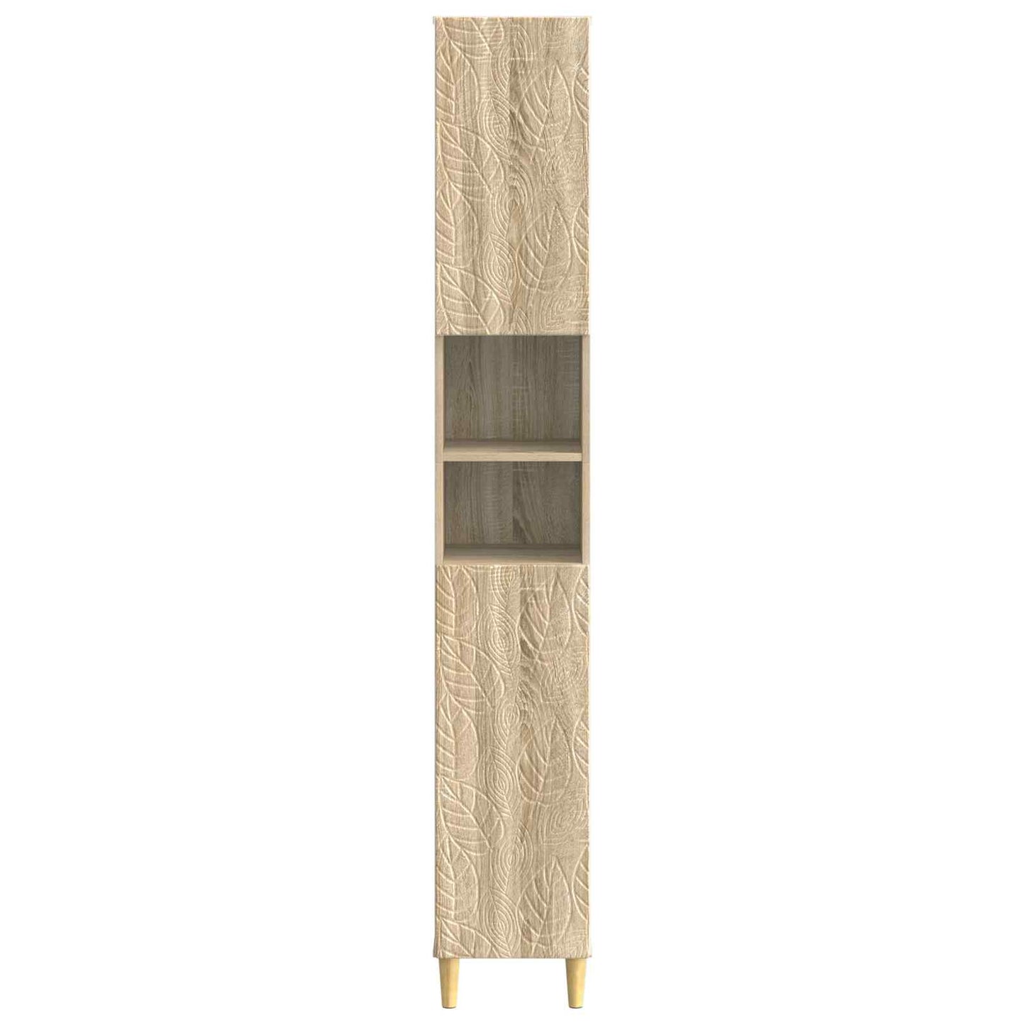 Badkamerkast met Open Plank DELFT Sonoma Eiken 30 x 31 x 190 cm