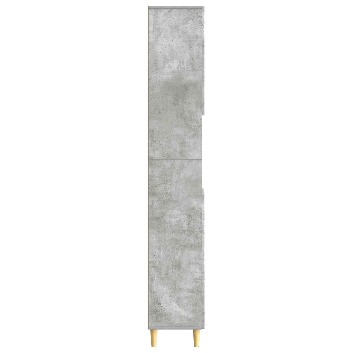 Badkamerkast met Open Plank DELFT Betongrijs 30 x 31 x 190 cm