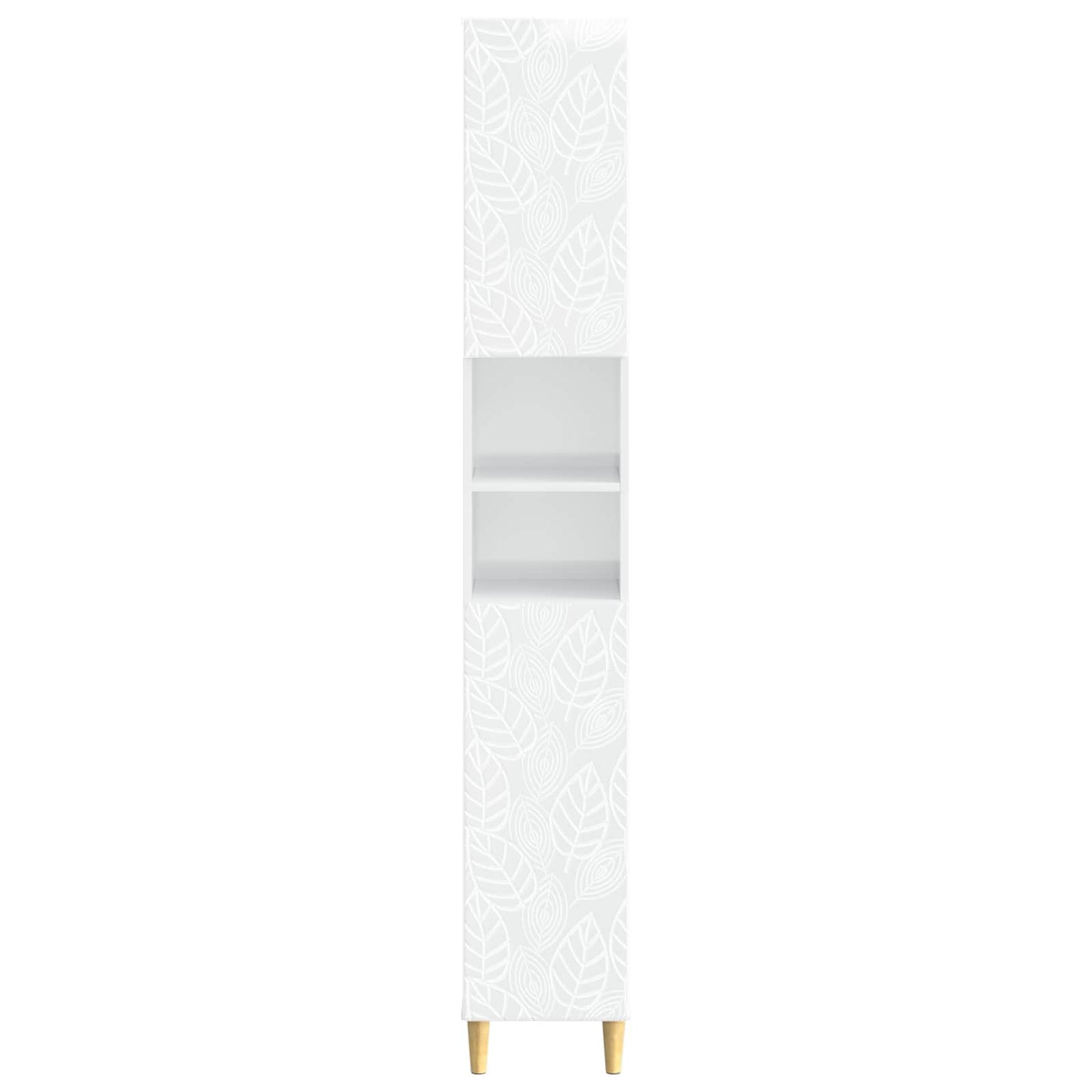 Badkamerkast met Open Plank DELFT Hoogglans Wit