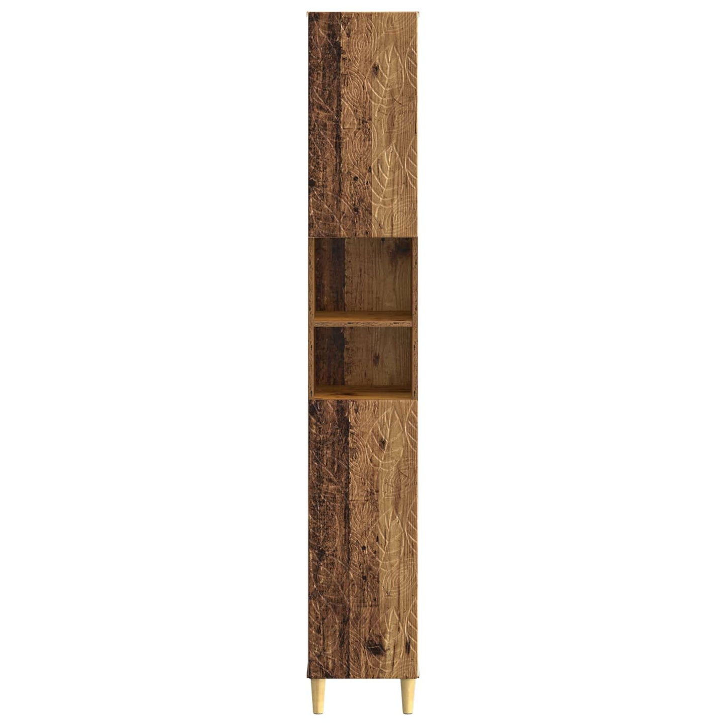 Badkamerkast met Open Plank DELFT Oud hout 30 x 31 x 190 cm