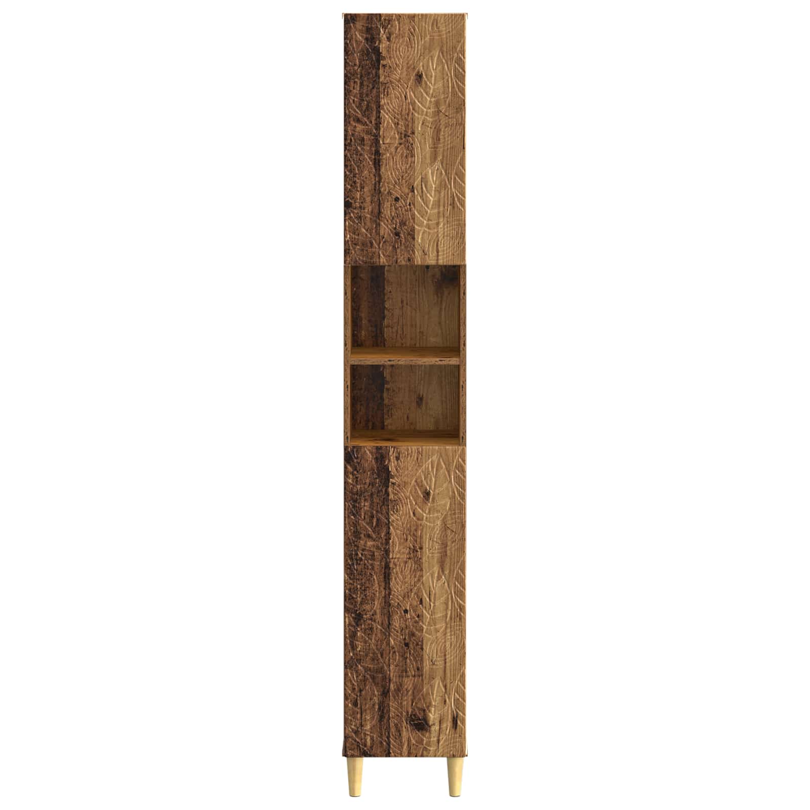 Badkamerkast met Open Plank DELFT Oud hout 30 x 31 x 190 cm