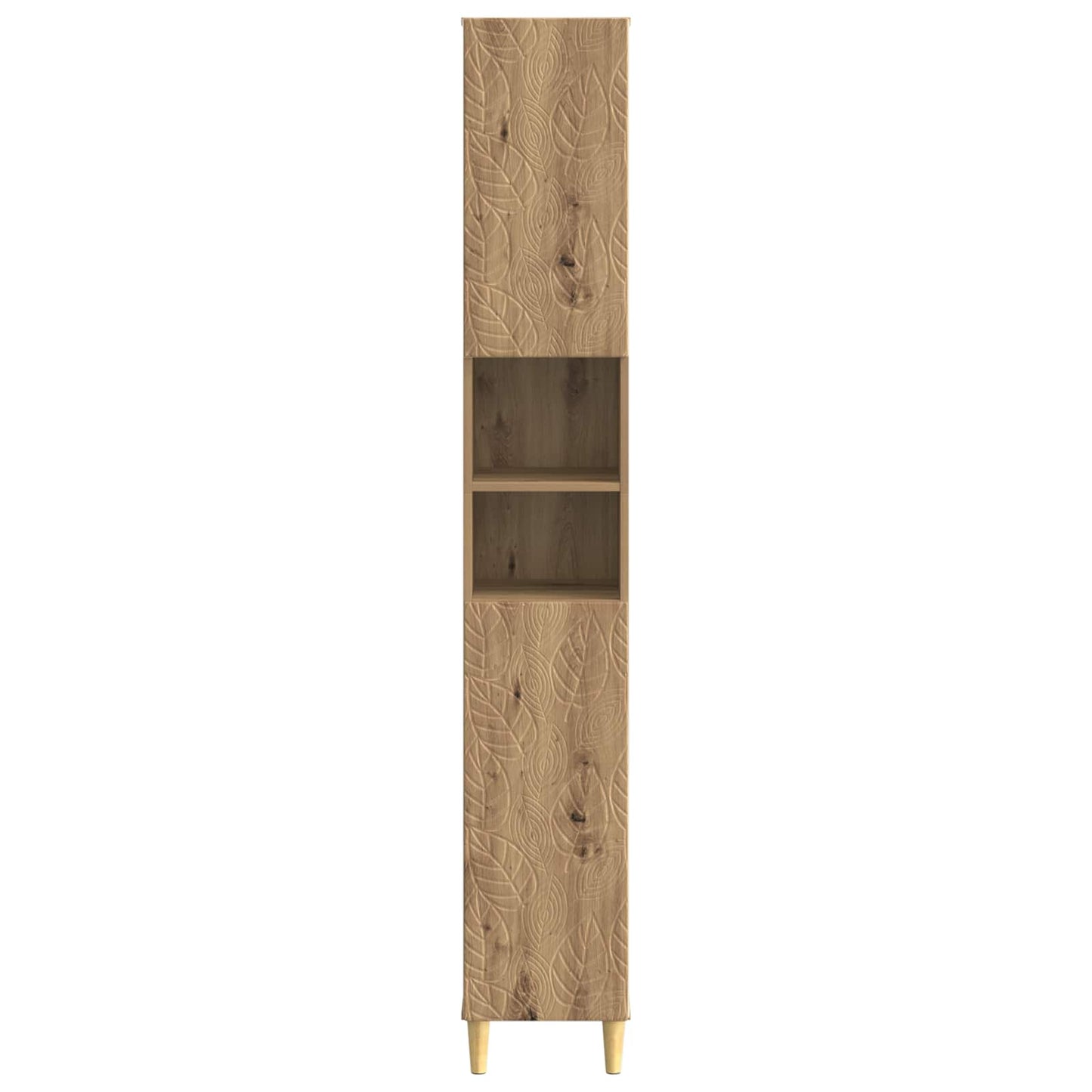 Badkamerkast met Open Plank DELFT Artisanaal eiken