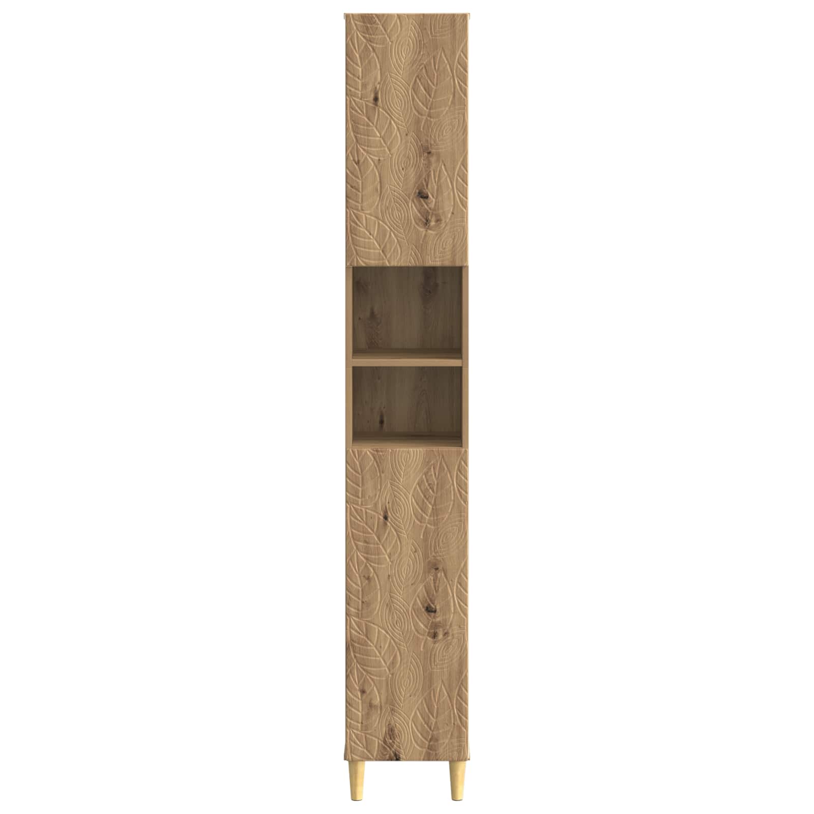 Badkamerkast met Open Plank DELFT Artisanaal eiken