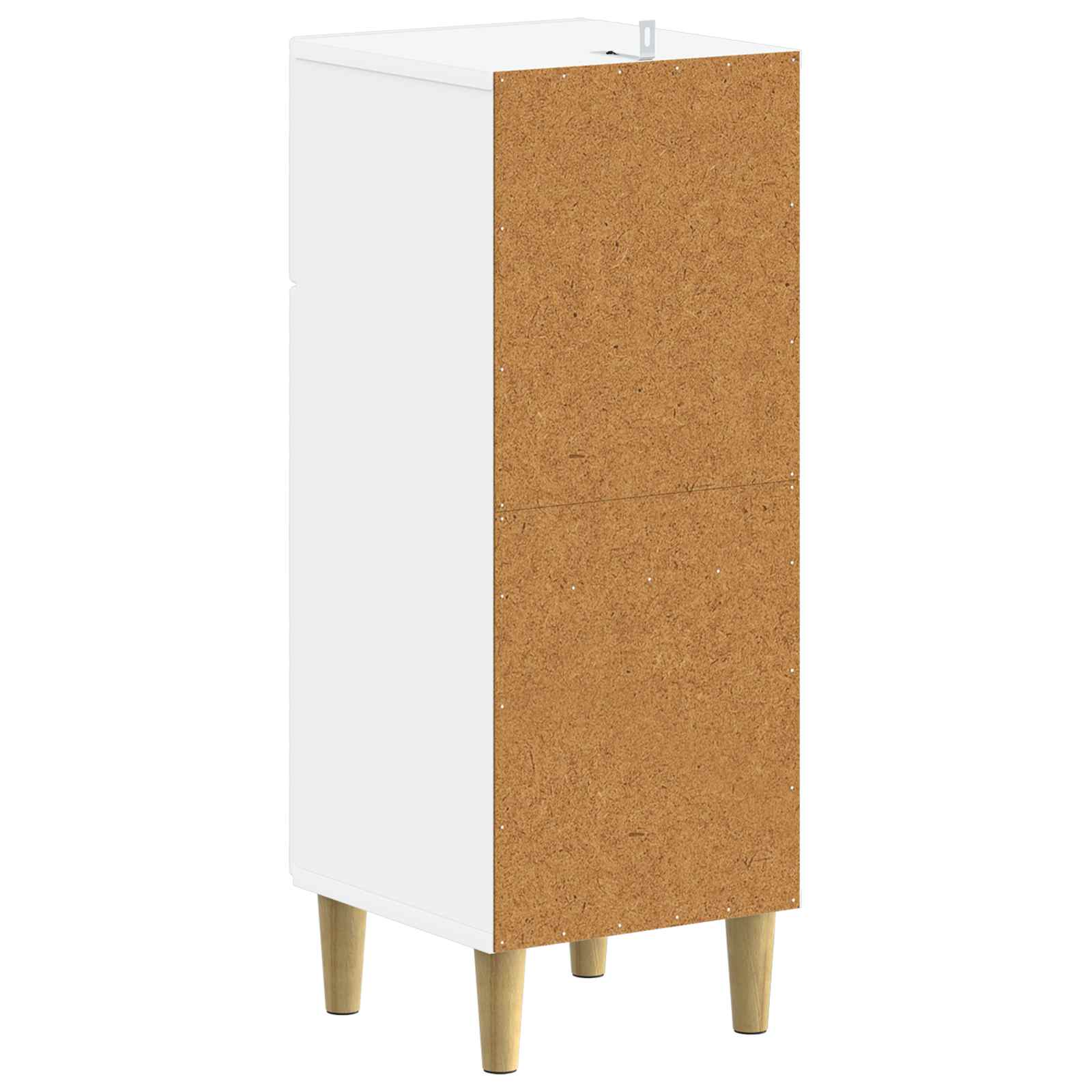 Badkamer Opbergkast DELFT Wit 30 x 31 x 80 cm Bewerkt hout