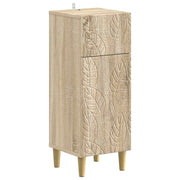 Badkamerkast 30x31x80 cm Sonoma eiken