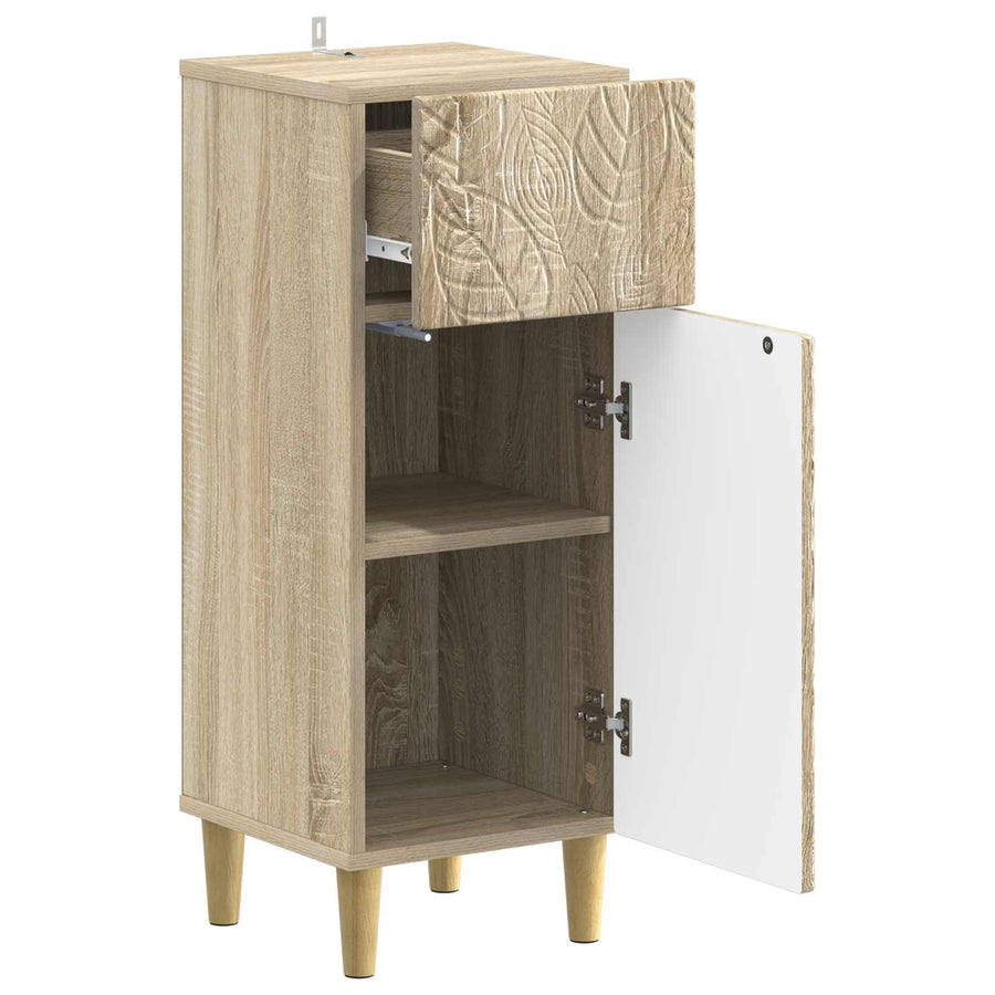 Badkamer Opbergkast DELFT Sonoma Eiken 30 x 31 x 80 cm