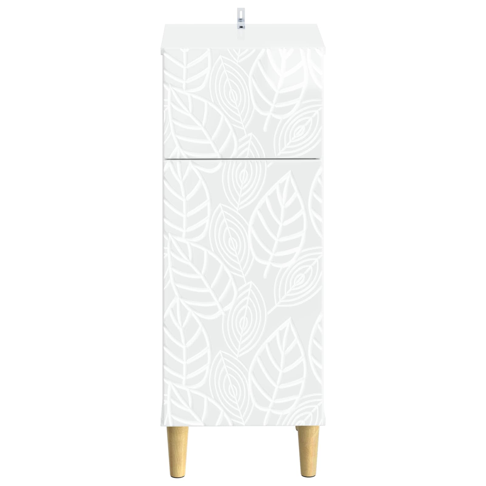 Badkamer Opbergkast DELFT Hoogglans Wit 30 x 31 x 80 cm