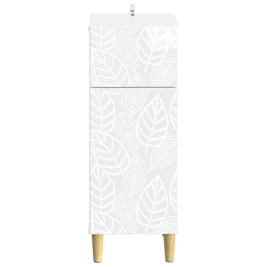 Badkamer Opbergkast DELFT Hoogglans Wit 30 x 31 x 80 cm