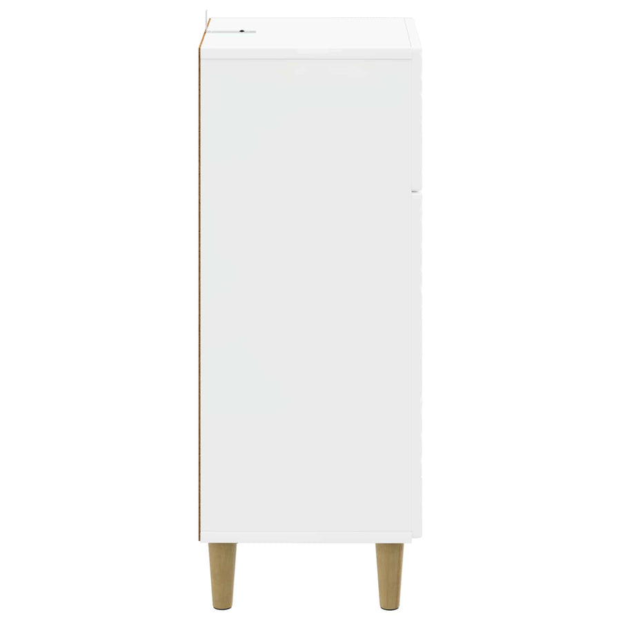 Badkamer Opbergkast DELFT Hoogglans Wit 30 x 31 x 80 cm
