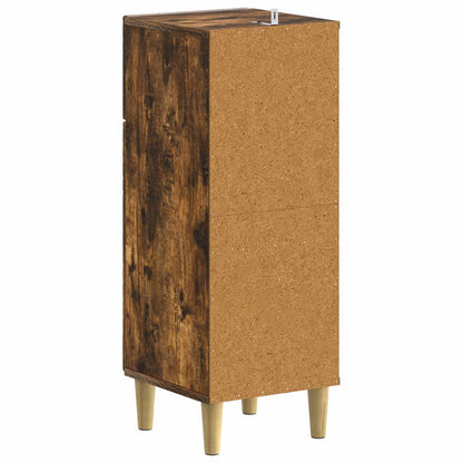 Badkamer Opbergkast DELFT Gerookt eiken 30 x 31 x 80 cm