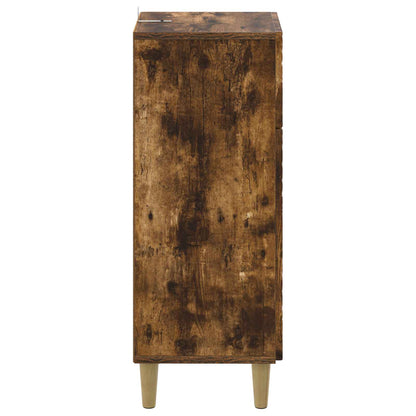 Badkamer Opbergkast DELFT Gerookt eiken 30 x 31 x 80 cm