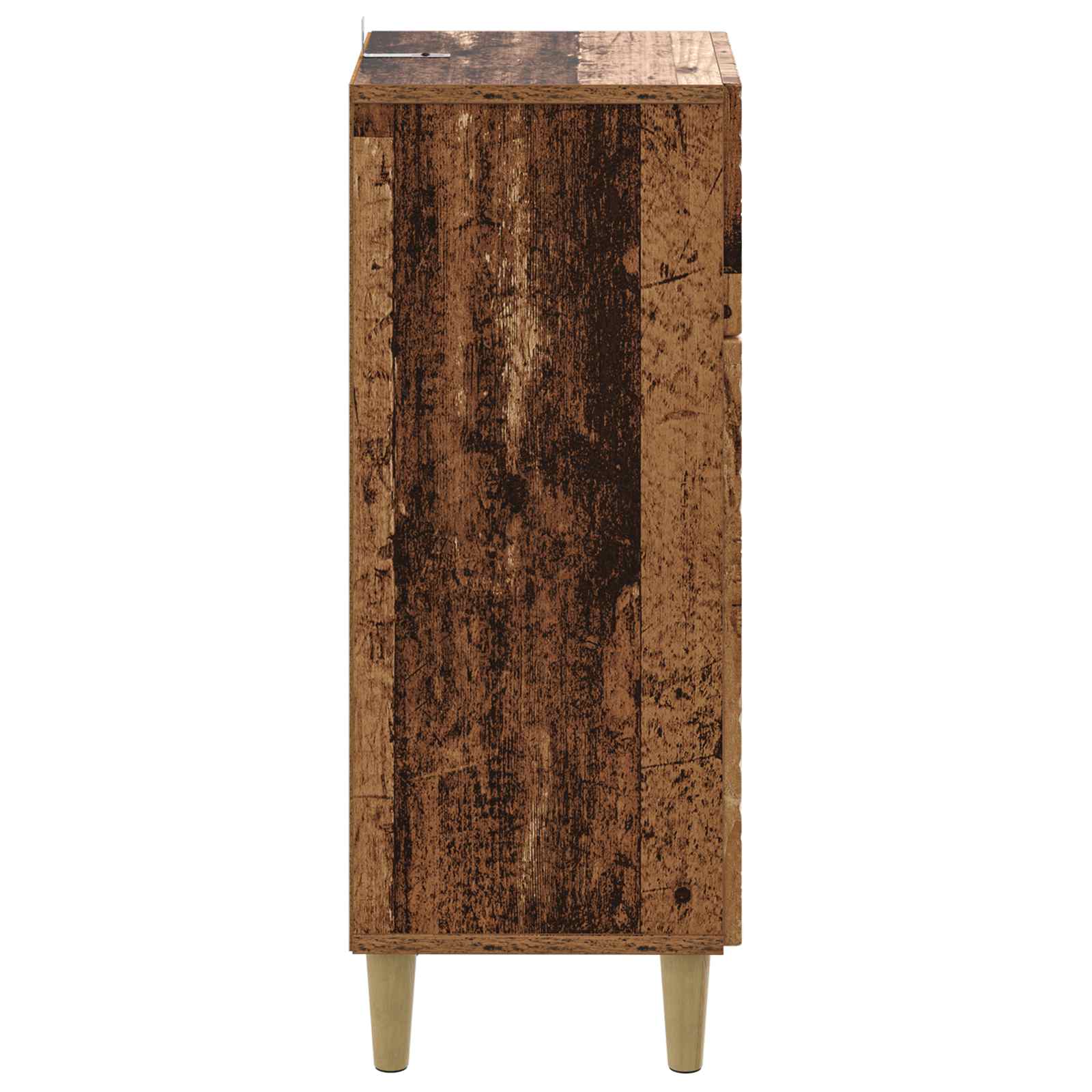 Badkamer Opbergkast DELFT Oud hout 30 x 31 x 80 cm Bewerkt hout