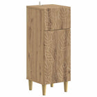 Badkamerkast 30x31x80 cm artisanaal eiken