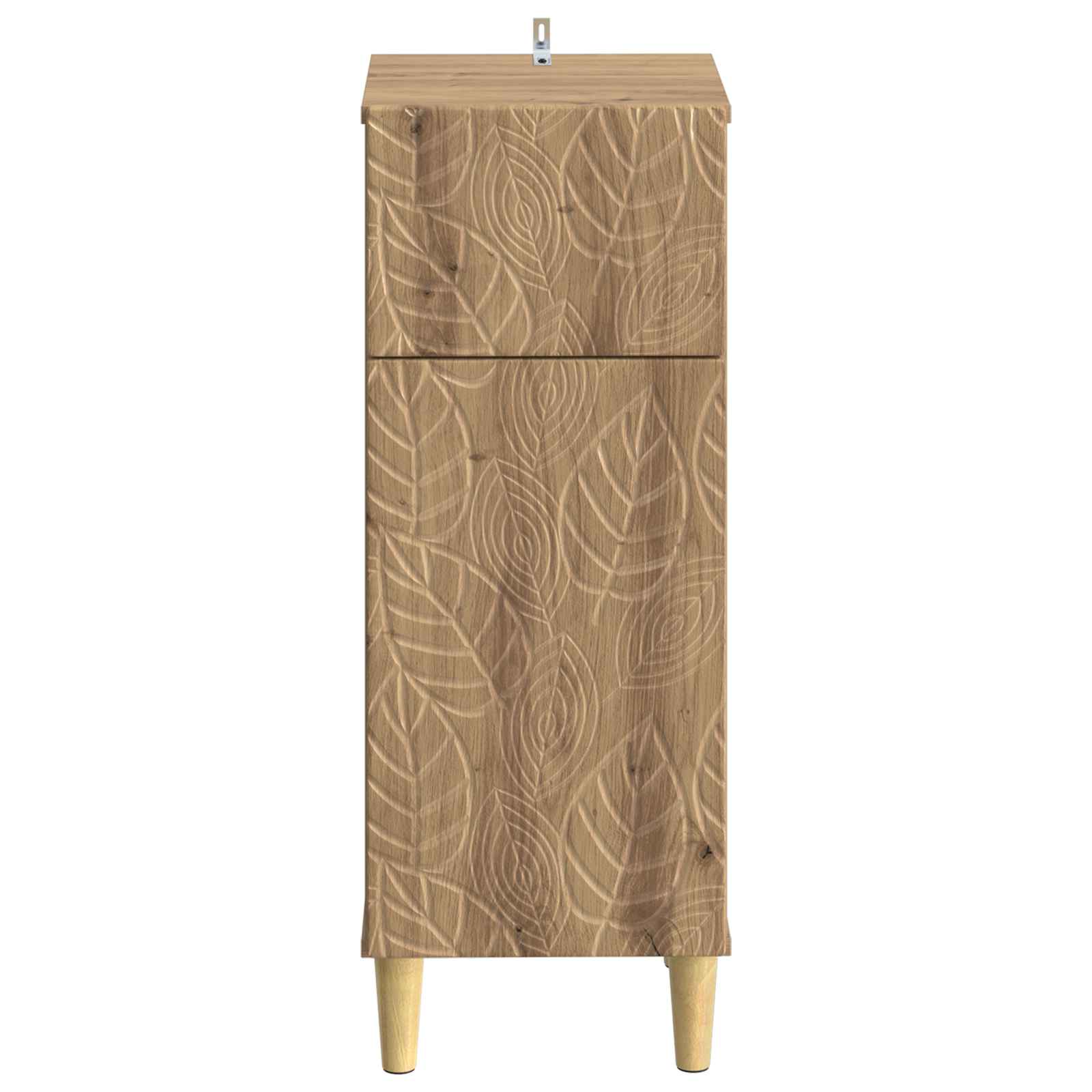 Badkamer Opbergkast DELFT Artisanaal eiken 30 x 31 x 80 cm