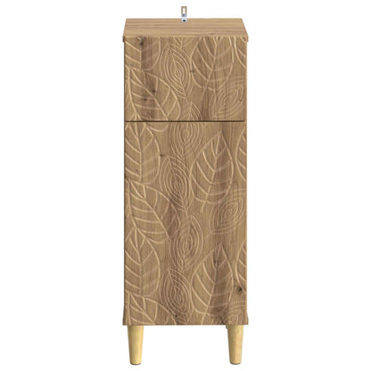 Badkamer Opbergkast DELFT Artisanaal eiken 30 x 31 x 80 cm