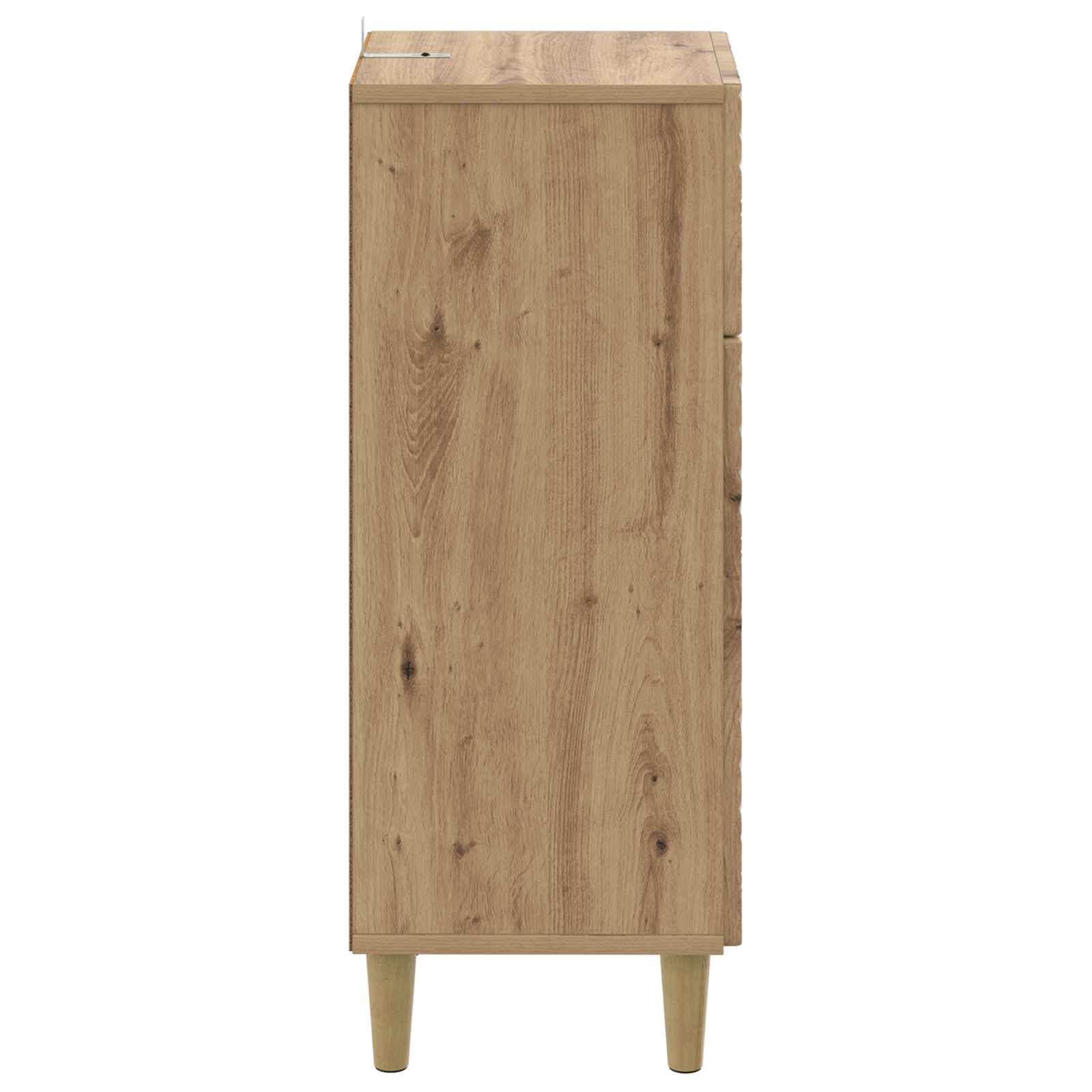 Badkamer Opbergkast DELFT Artisanaal eiken 30 x 31 x 80 cm