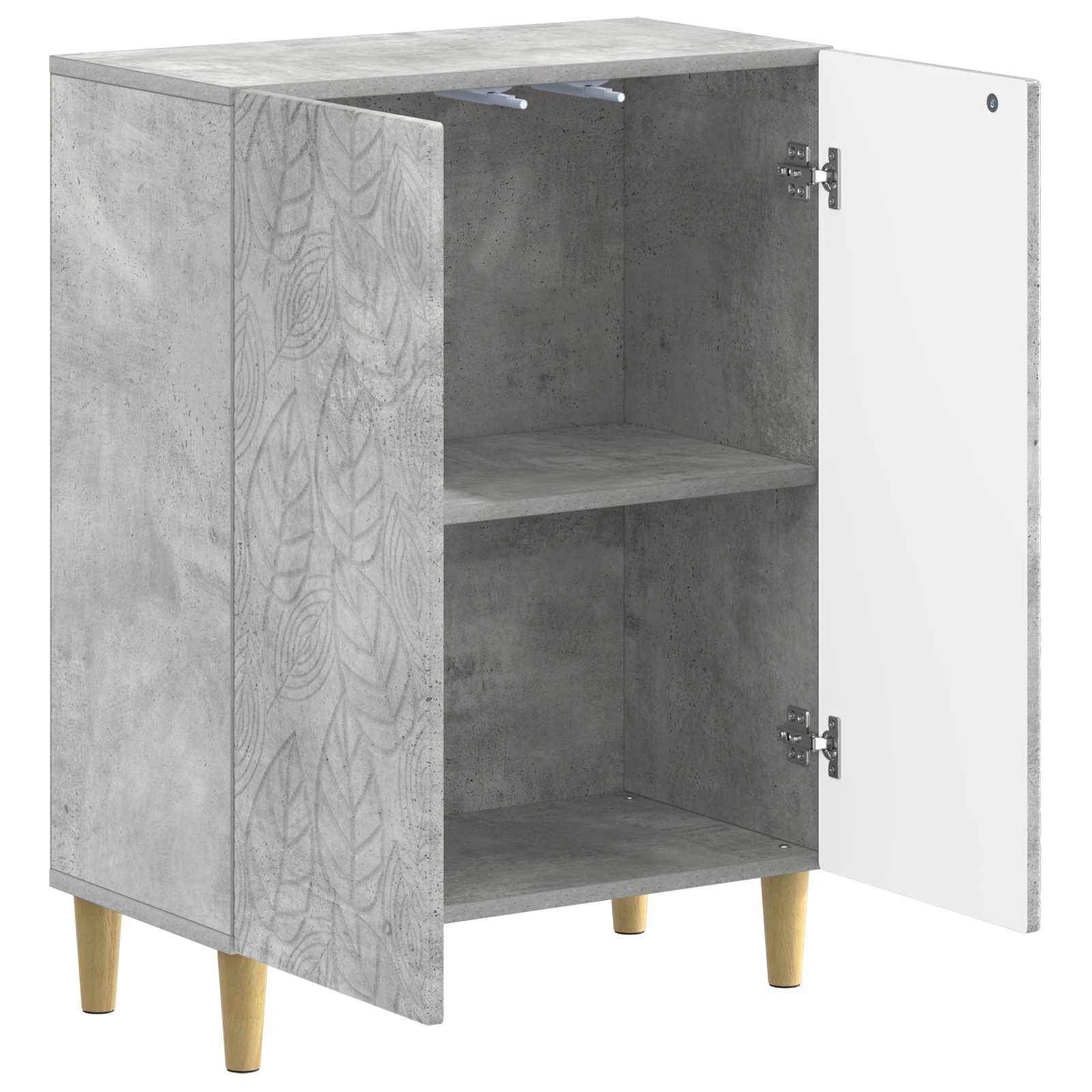 Badkamer Opbergkast DELFT Betongrijs 59,5 x 31 x 80 cm