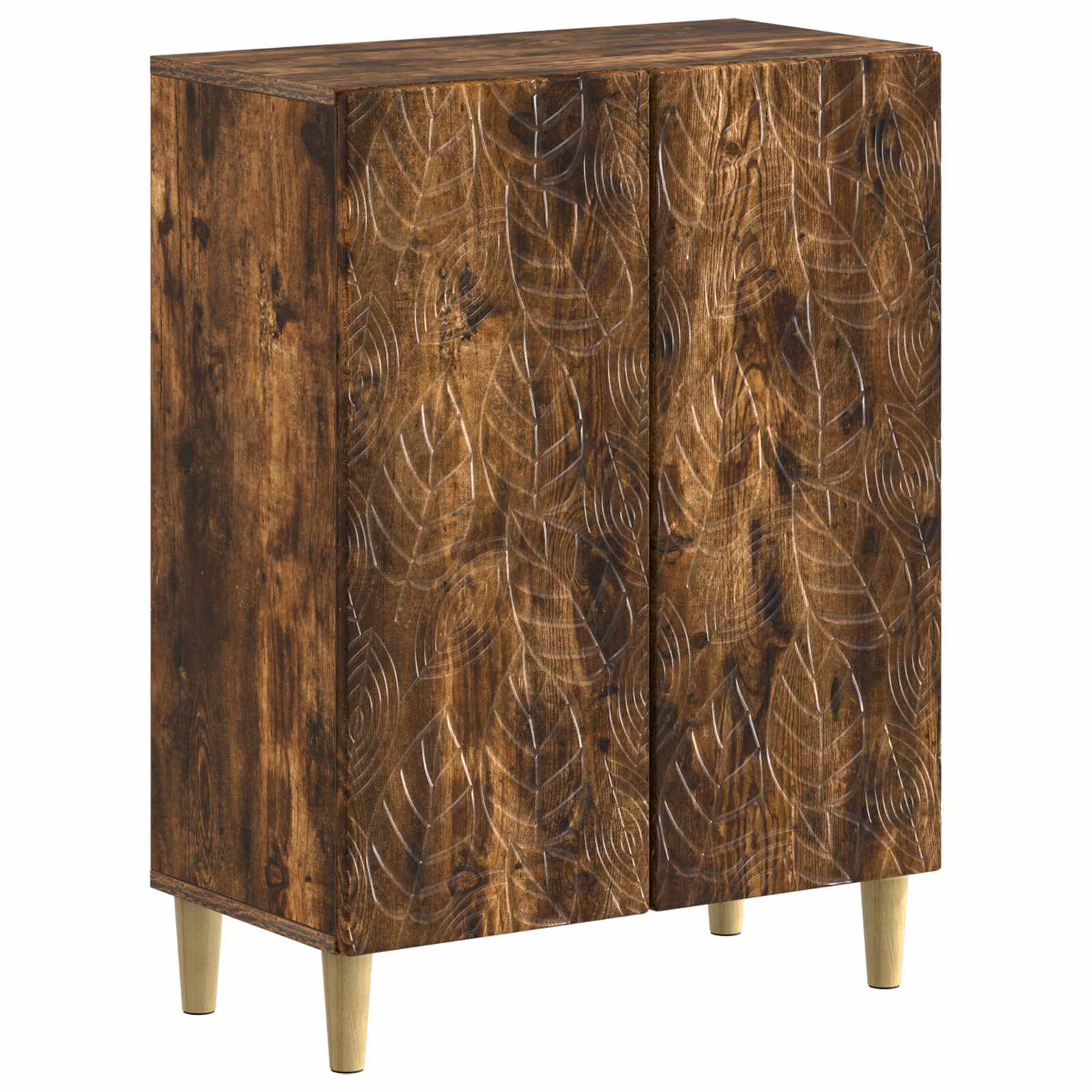 Badkamer Opbergkast DELFT Gerookt eiken 59,5 x 31 x 80 cm