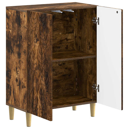 Badkamer Opbergkast DELFT Gerookt eiken 59,5 x 31 x 80 cm