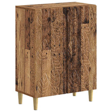 Badkamer Opbergkast DELFT Oud hout 59,5 x 31 x 80 cm