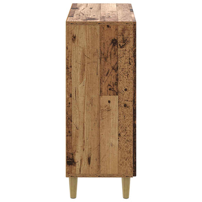 Badkamer Opbergkast DELFT Oud hout 59,5 x 31 x 80 cm