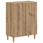 Badkamerkast Delft 59,5x31x80 cm bewerkt hout eiken
