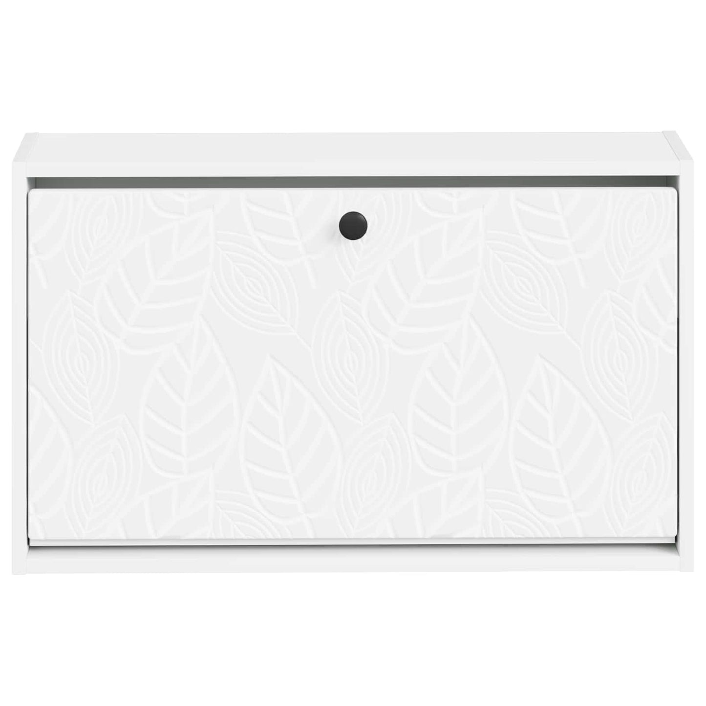 Wandgemonteerde Schoenkast DELFT 71 x 17 x 43 cm Bewerkt hout