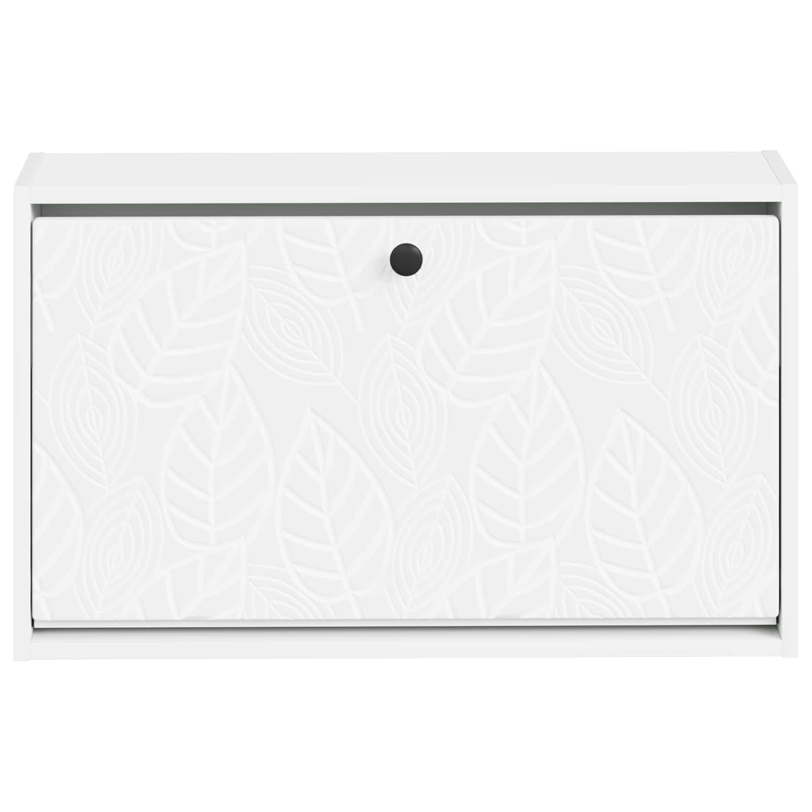 Wandgemonteerde Schoenkast DELFT 71 x 17 x 43 cm Bewerkt hout