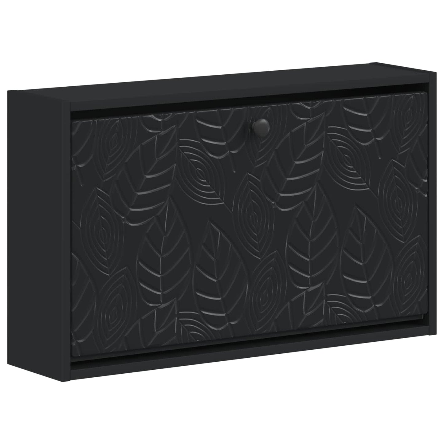Wandgemonteerde Schoenkast DELFT 71 x 17 x 43 cm Bewerkt hout