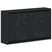 Wandgemonteerde schoenkast DELFT 71x17x43 cm bewerkt hout
