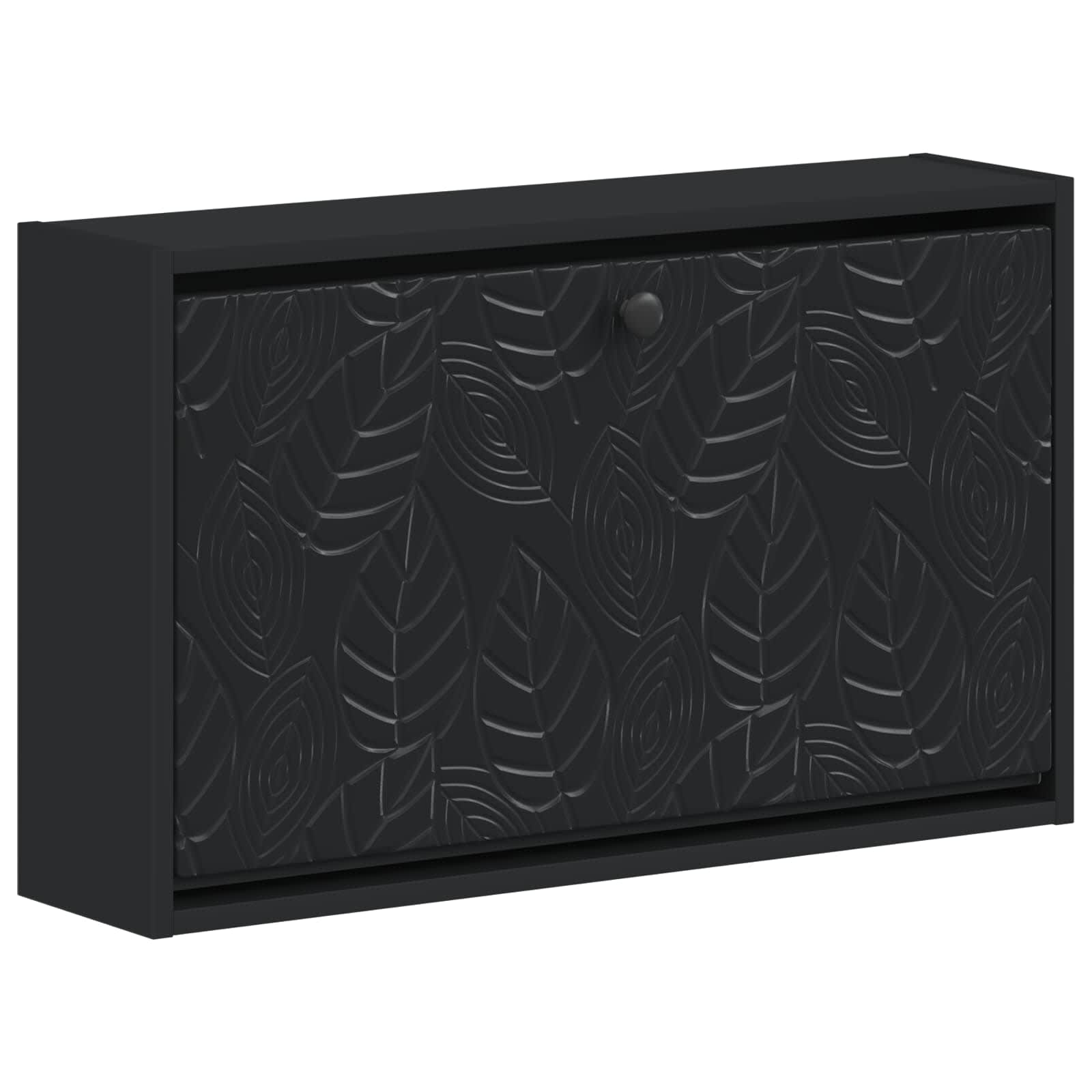 Wandgemonteerde Schoenkast DELFT 71 x 17 x 43 cm Bewerkt hout