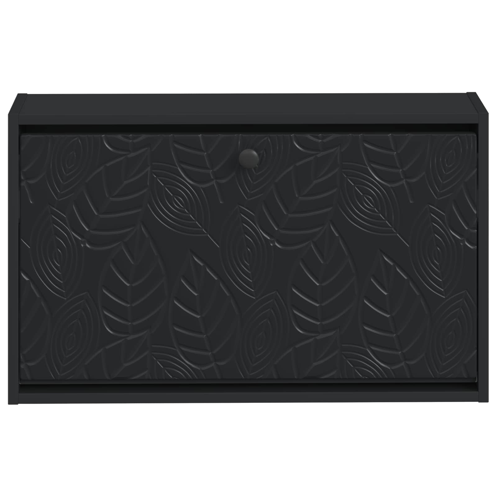 Wandgemonteerde Schoenkast DELFT 71 x 17 x 43 cm Bewerkt hout