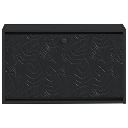 Wandgemonteerde Schoenkast DELFT 71 x 17 x 43 cm Bewerkt hout