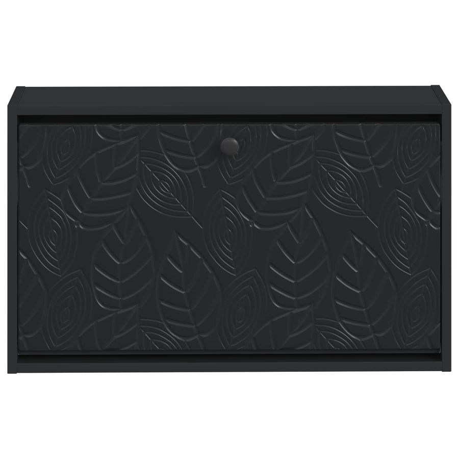 Wandgemonteerde Schoenkast DELFT 71 x 17 x 43 cm Bewerkt hout