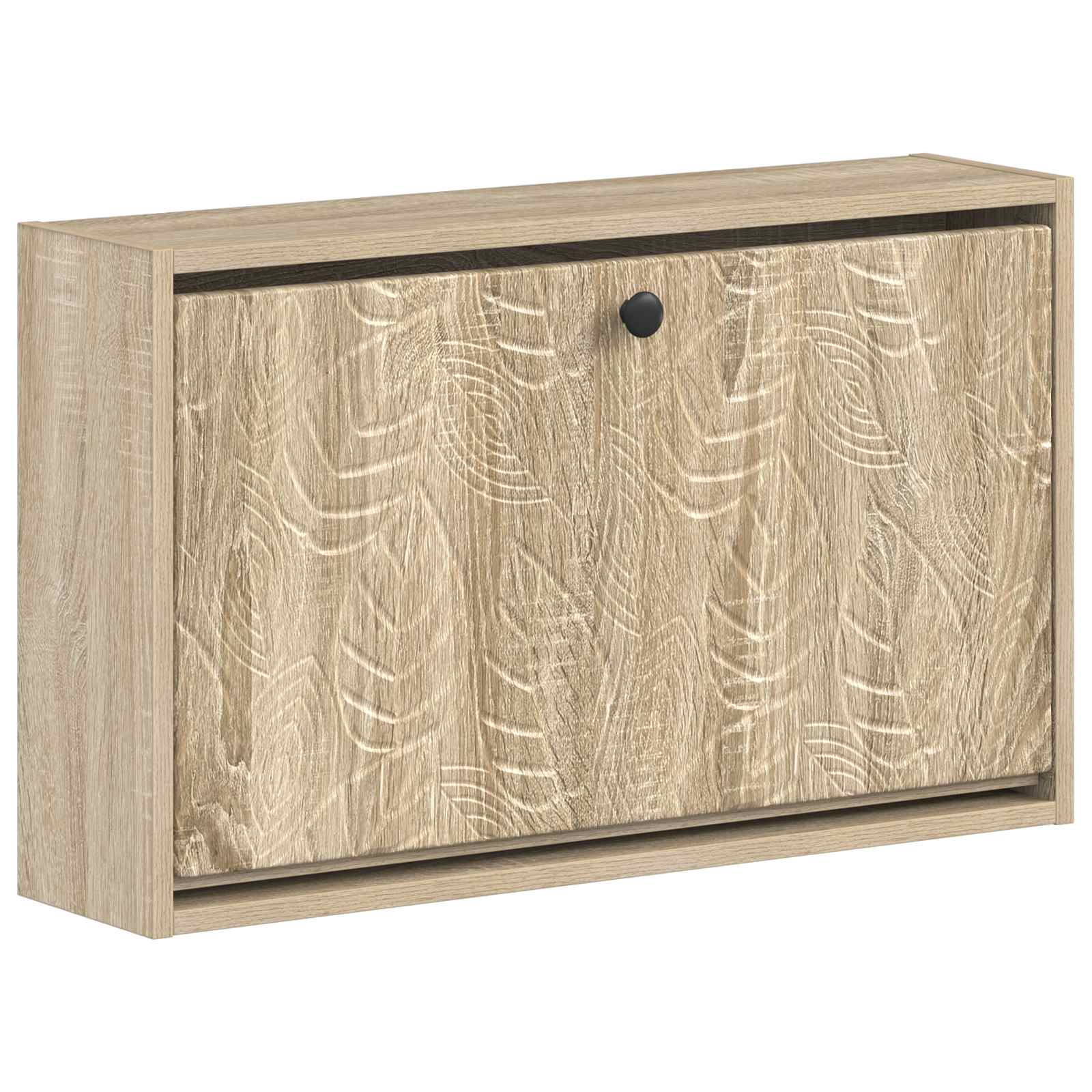 Wandgemonteerde Schoenkast DELFT 71 x 17 x 43 cm Bewerkt hout