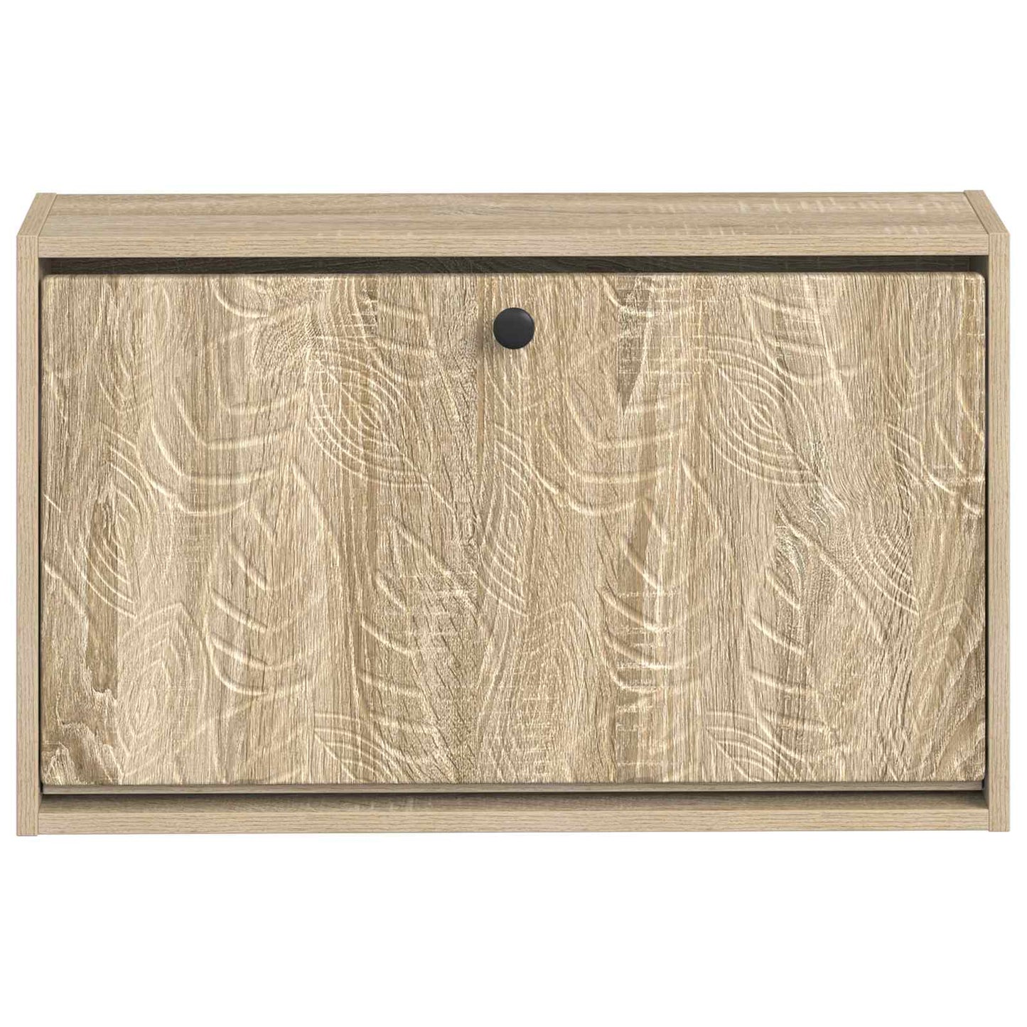 Wandgemonteerde Schoenkast DELFT 71 x 17 x 43 cm Bewerkt hout