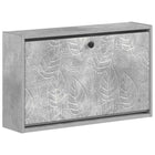 Wandgemonteerde schoenkast DELFT 71x17x43 cm bewerkt hout