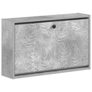 Wandgemonteerde schoenkast DELFT 71x17x43 cm bewerkt hout