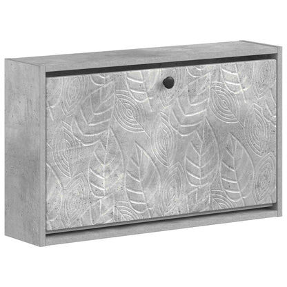 Wandgemonteerde Schoenkast DELFT 71 x 17 x 43 cm Bewerkt hout