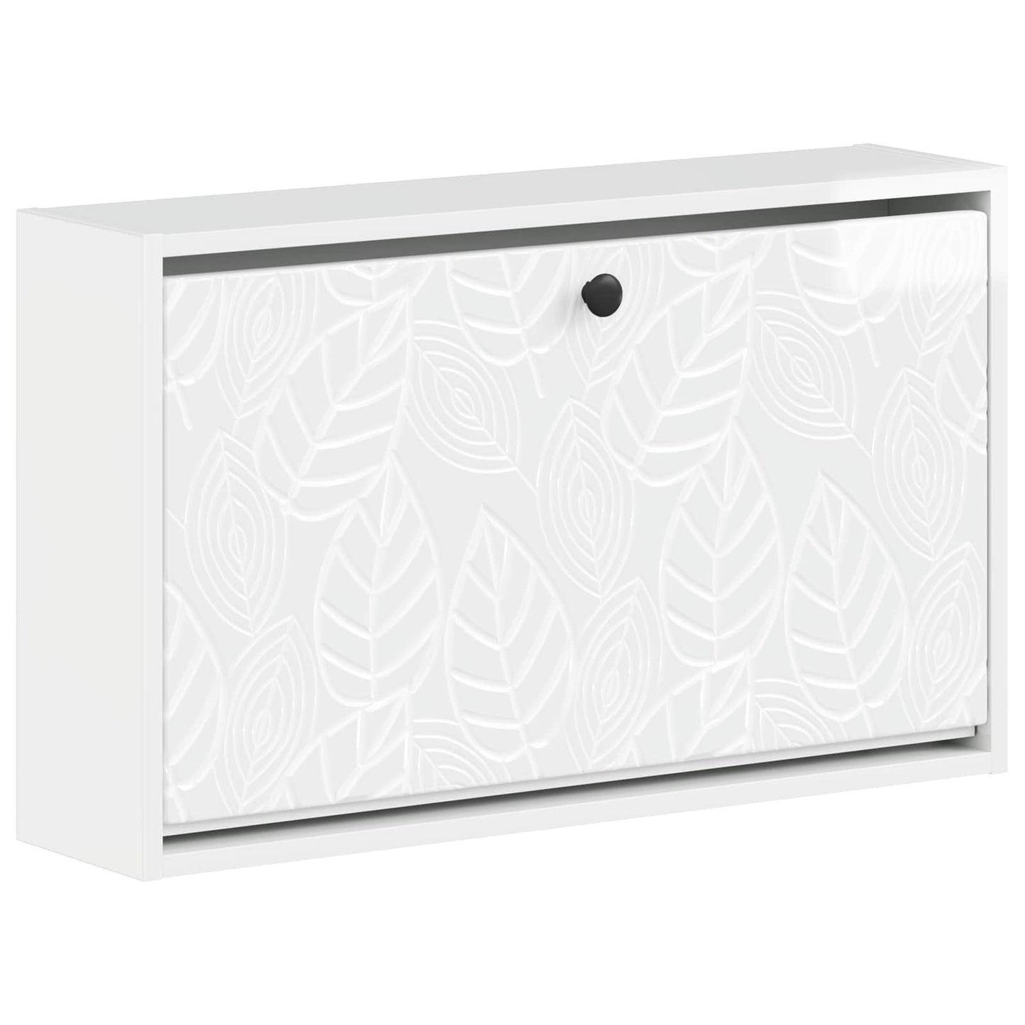 Wandgemonteerde Schoenkast DELFT 71 x 17 x 43 cm Bewerkt hout