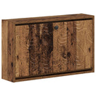 Wandgemonteerde Schoenkast DELFT 71 x 17 x 43 cm Bewerkt hout