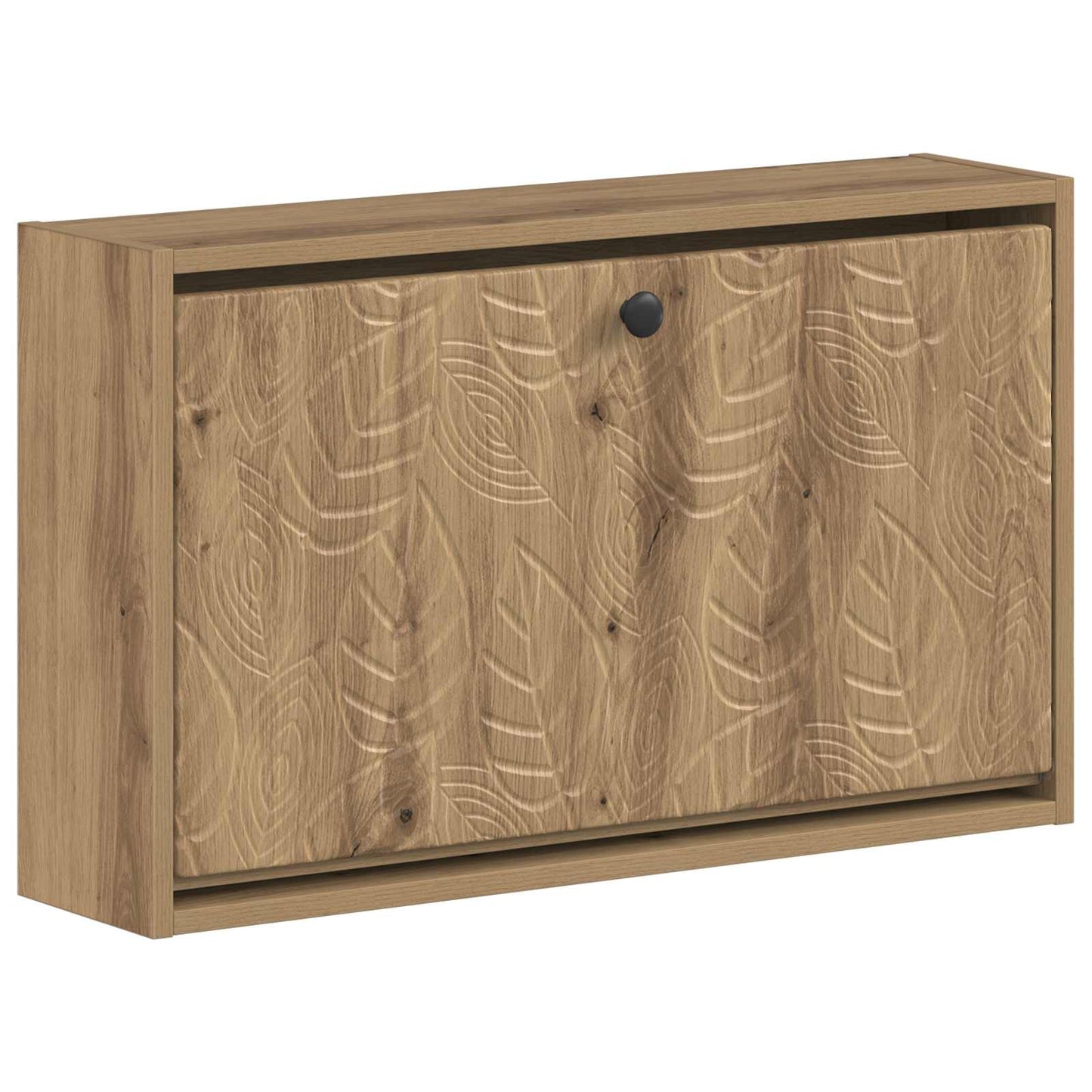 Wandgemonteerde Schoenkast DELFT 71 x 17 x 43 cm Bewerkt hout