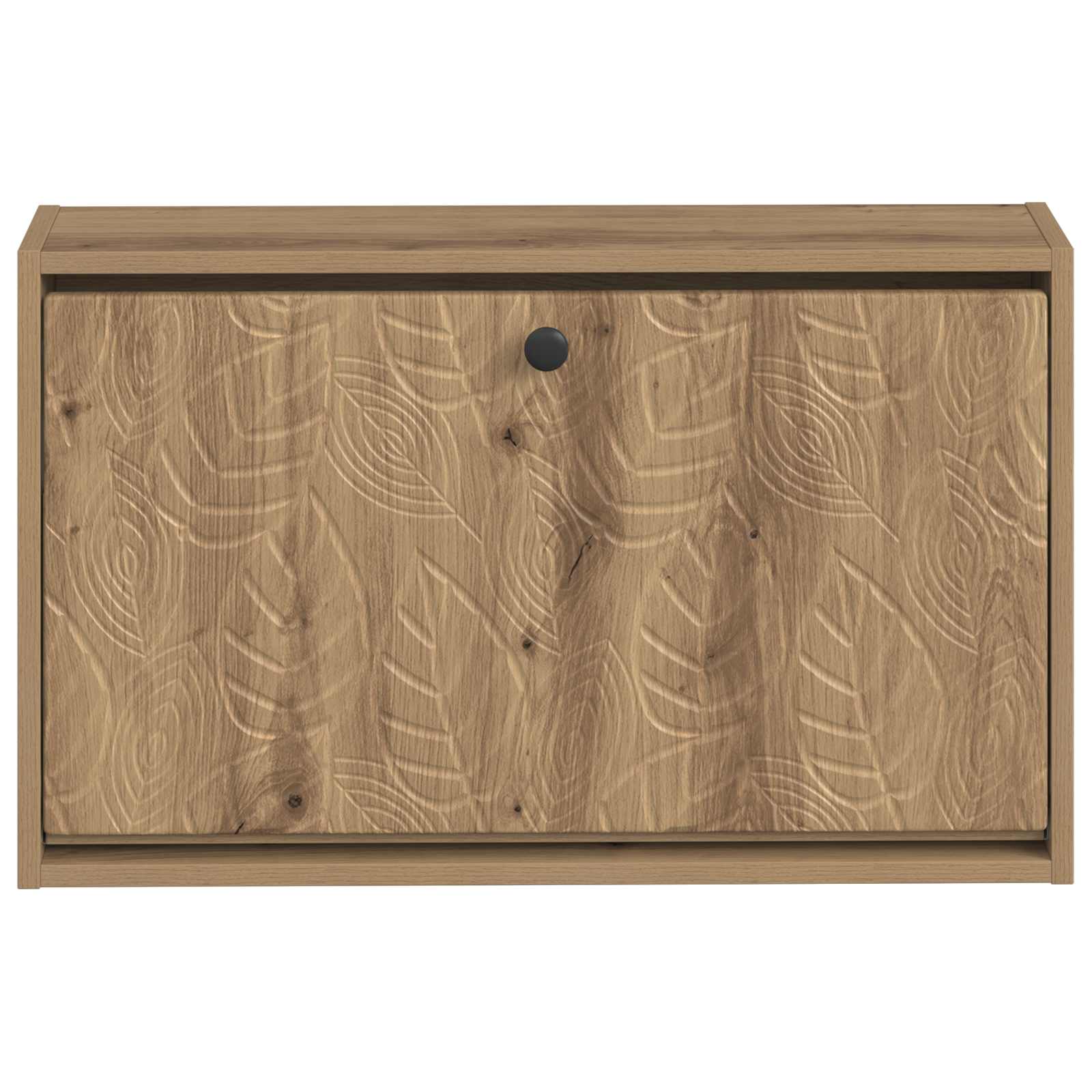 Wandgemonteerde Schoenkast DELFT 71 x 17 x 43 cm Bewerkt hout
