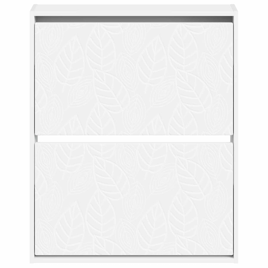 Wandgemonteerde Schoenkast DELFT 71 x 17 x 86 cm Bewerkt hout