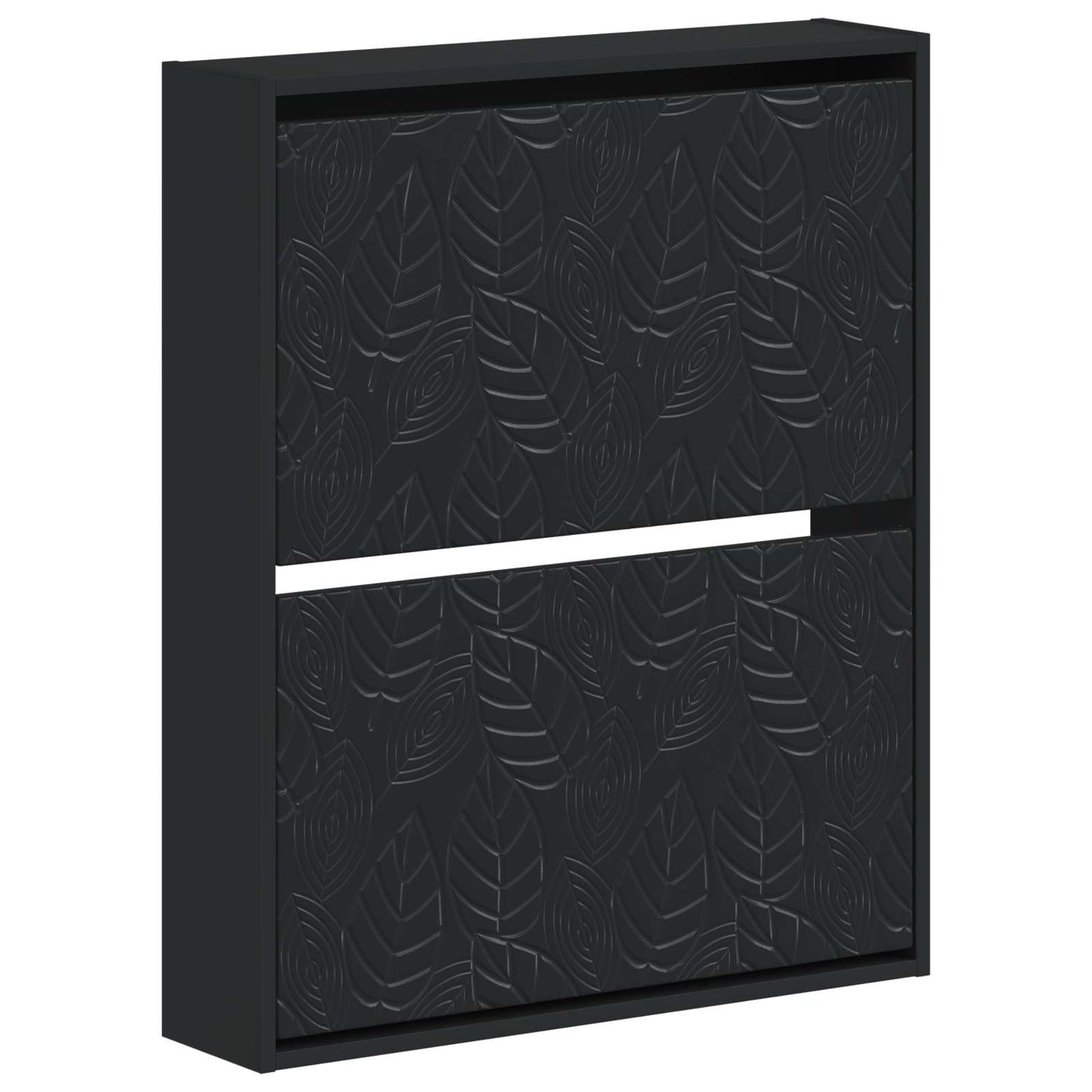 Wandgemonteerde Schoenkast DELFT 71 x 17 x 86 cm Bewerkt hout